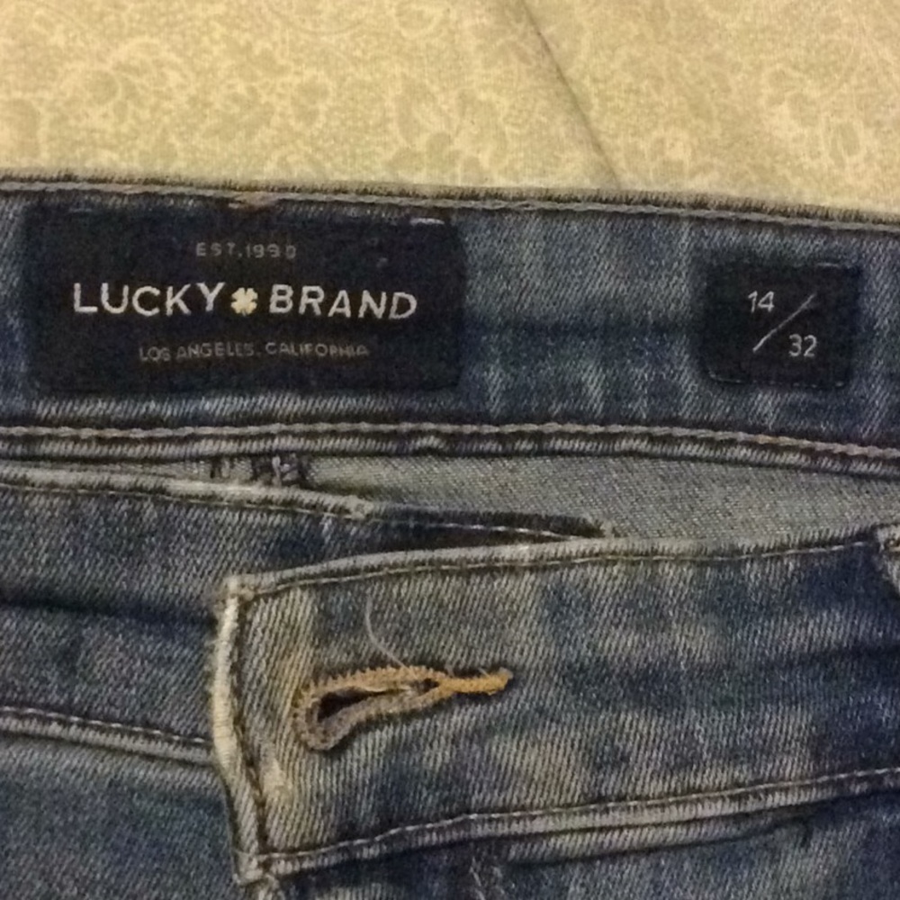 LUCKY BRAND soft stretch skinny jeans, 14 - Picture 2 of 3